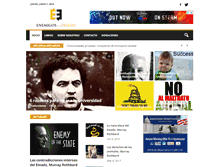 Tablet Screenshot of enemigosdelestado.com